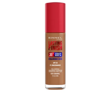 Langdurige Afwerking Hydratatie Boost Spf20 #450-caramel 30 ml