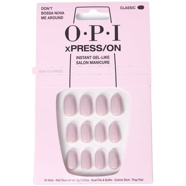 Opi Xpress/on Kunstnagels Iconische Kleuren #Laat Me Niet Bossa Nova Rondhangen