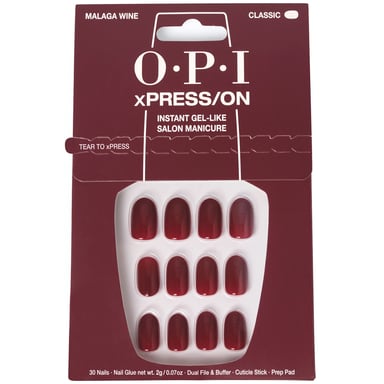 Opi Xpress/on Kunstnagels Iconic Shades #malaga Wijn