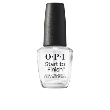 Start Tot Finish 3 In 1 Basisbehandeling, Topcoat En Versterker 15 ml