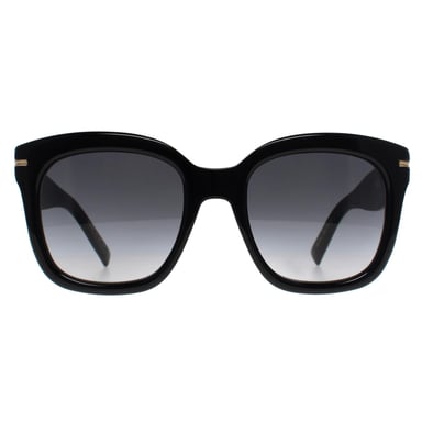 Hugo Boss Square Womens Glimmend Zwart Grijs Gradiënt met Licht Spiegel BOSS 1731/S