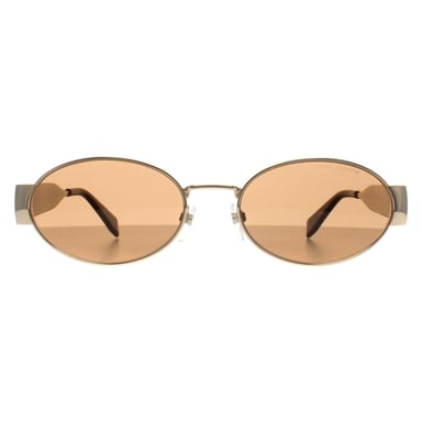 Marc Jacobs Ovaal Vrouwen Goud Bruin MARC 806/S