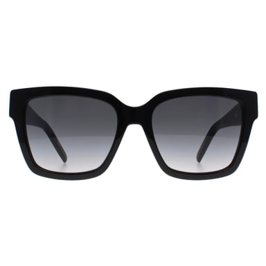 Hugo Boss Square Womens Zwart Donkergrijs Kleurverloop BOSS 1744/S