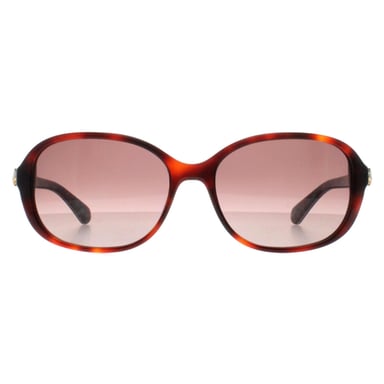 Kate Spade Vlinder Dames Glimmend Donker Havana Bruin Kleurverloop Izabella/G/S