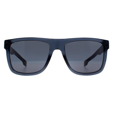 Hugo Boss Rechthoek Heren Blauw Grijs BOSS 1647/S