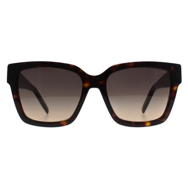 Hugo Boss Square Womens Havana Grey Brown Gradient BOSS 1744/S