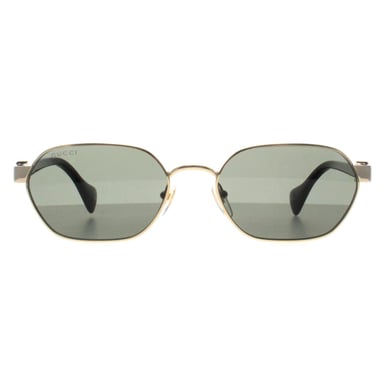 Gucci Ovaal Dames Goud Grijs GG1593S
