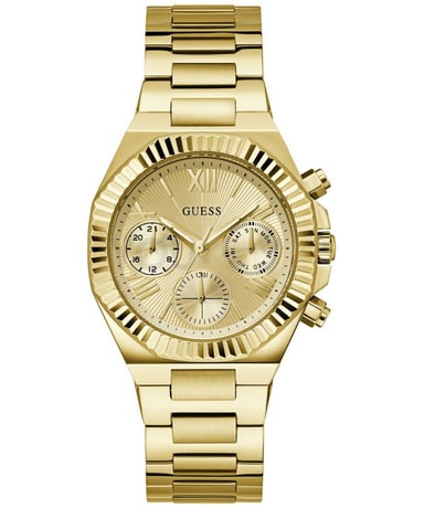Guess Equality Dames Horloge Goudkleurig GW0769L2