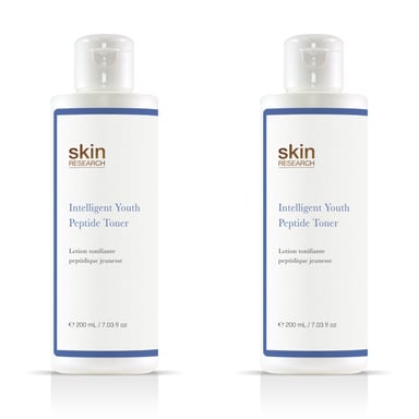 Skin Research Jeugd Peptide Toner 200ml x 2 Duo Pack