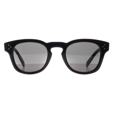 Celine Bold 3 Dots CL40233I 01A glanzend zwart rook grijs zonnebril