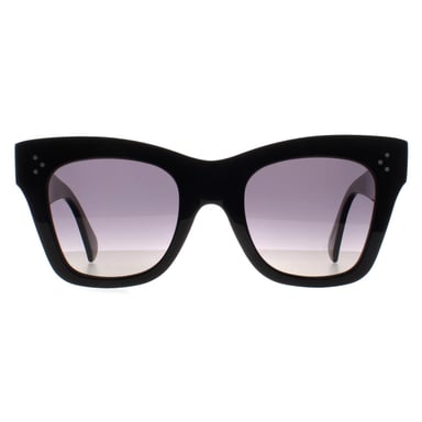 Celine Catherine CL4004IN 01D glanzend zwart smoke gepolariseerde zonnebril