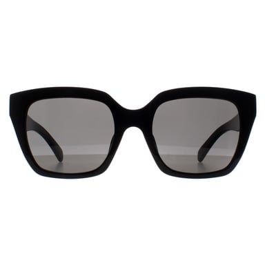 Celine Monochroms CL40198F 01A glanzend zwart rookgrijs zonnebril