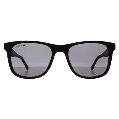 Lacoste L929SE 001 mat zwart grijze zonnebril