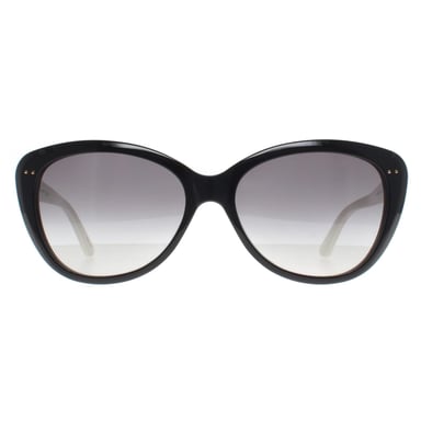 Kate Spade Angelique/S US FU8 Y7 zwart crï¿½me grijs gradiï¿½nt zonnebril