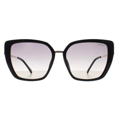 Guess GF6199 01B glanzend zwart grijs gradiï¿½nt zonnebril