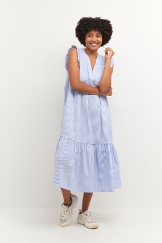 Jurk A-shape blue