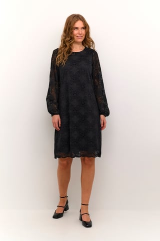 Jurk A-shape black