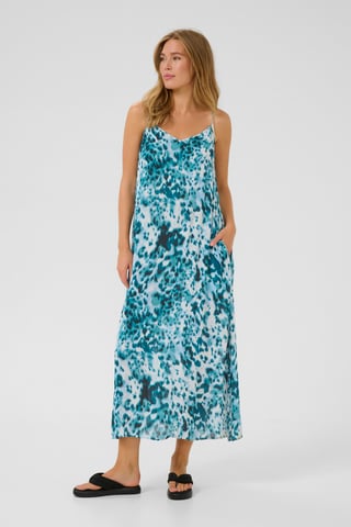 Jurk Regular fit Teal Leopard Print teal