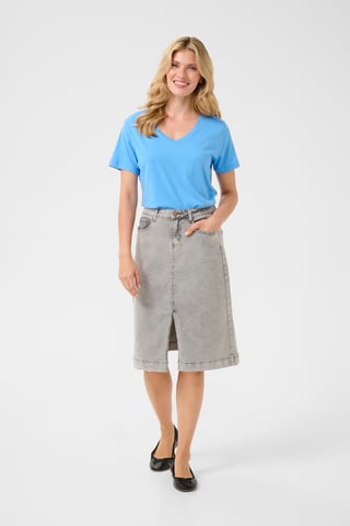 Rok A-shape Michigan Medium Grey Denim