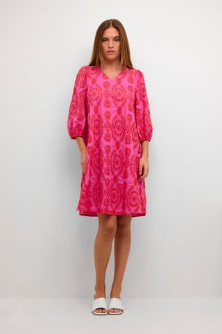Jurk A-shape pink
