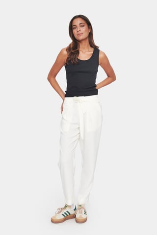 Casual broek Regular fit Ice white