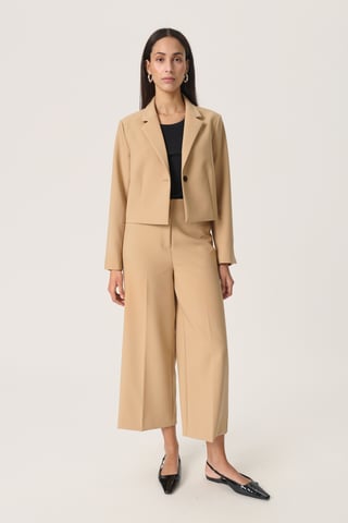 Broek Regular fit Travertine beige
