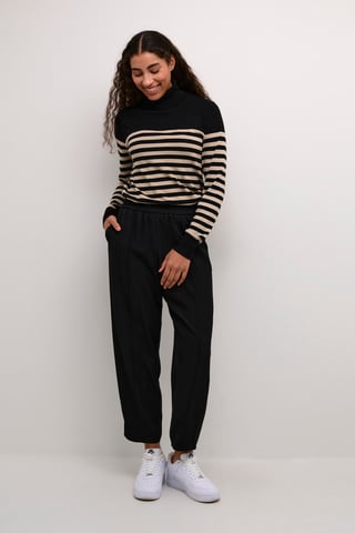 Casual broek Regular fit Black