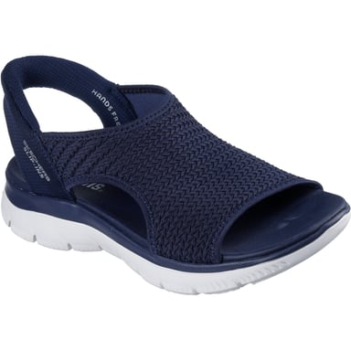 Skechers Summits Sweetly Evolved Textiel Dames Navy Sandalen