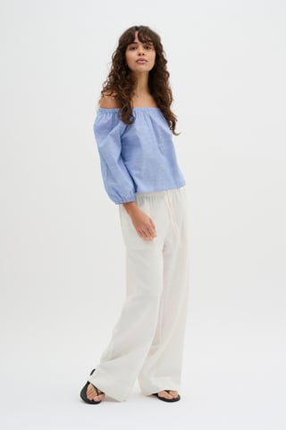 Blouse met korte mouwen Loose fit