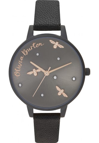 Olivia Burton Dameshorloge Kwarts Zilver