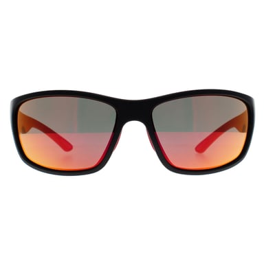 Smith Journey 003 UZ matzwart rood multilayer spiegel zonnebril
