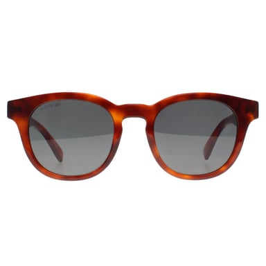 Lacoste L6006S 218 blond havana rook grijs zonnebril