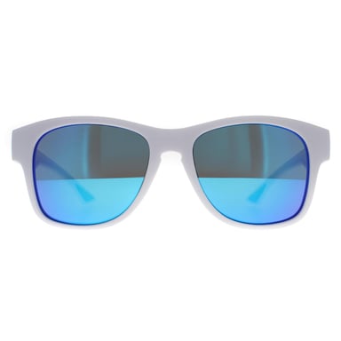 Smith Holiday 6HT Z0 mat wit blauwe spiegel zonnebril