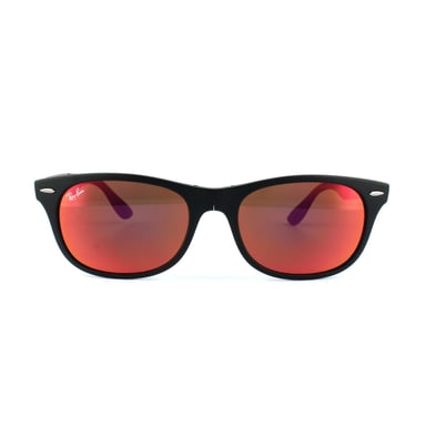 Ray-Ban Rechthoek Herenzonnebril Zwart Blauw Spiegelen