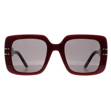 Dior DiorSignature S11I 35A0 bordeaux grijze spiegelzonnebril