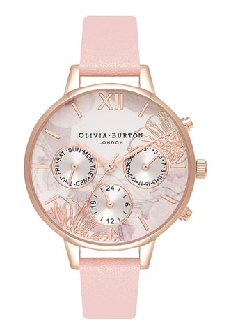 Olivia Burton Dameshorloge Kwarts Zilver