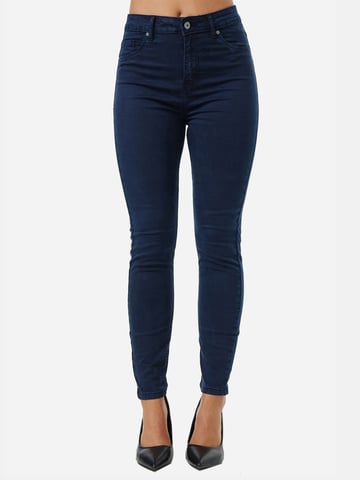 Tazzio dames skinny fit jeans met hoge taille