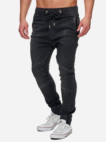 Tazzio herenjeans regular fit in biker jogger stijl