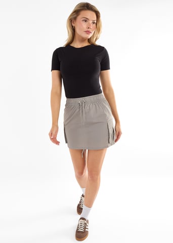 Grijze parachutekoord Mini Cargo Rok