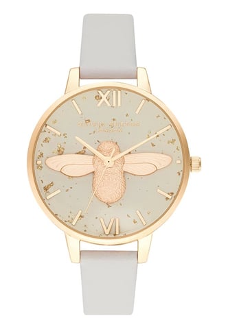 Olivia Burton Dameshorloge Kwarts Zilver