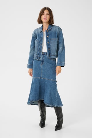 Denim jack CUcyrine Baggy fit blue