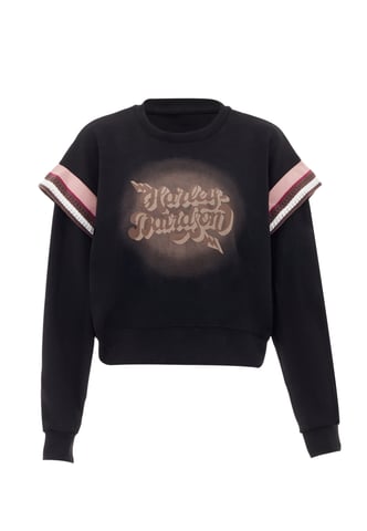 Mymo Sweatshirt vrouwen zwart