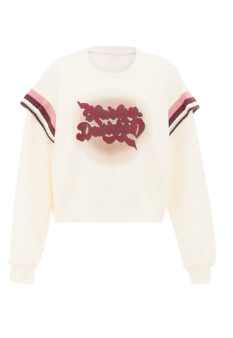 Mymo Sweatshirt vrouwen wolwit
