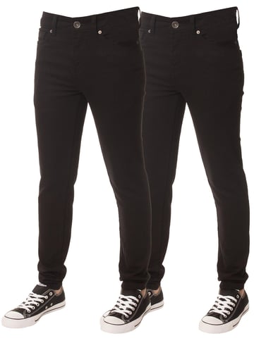 Enzo | 2 paar kinder skinny jeans