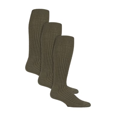 3-Pack Lange Boot Heren Sokken voor Buiten Wellington | Knie Hoge Militaire Sokken