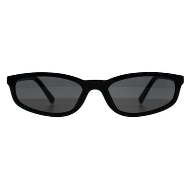 Miu Miu MUA06S 16K08Z zwarte donkergrijze zonnebril