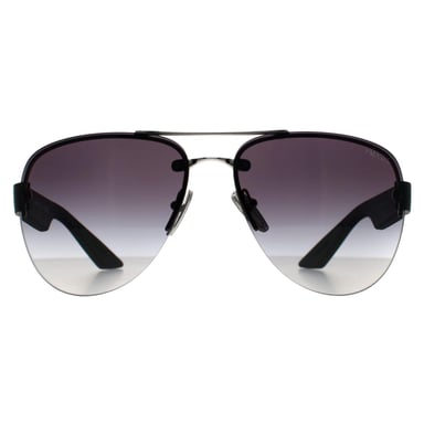 Prada Sport PS55YS 1BC09U zilvergrijs gradiÃ«nt zonnebril