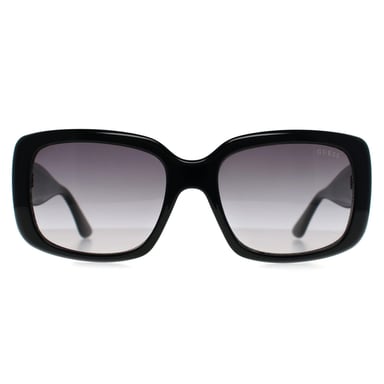 Guess GF6167 01B glanzend zwartgrijze zonnebril