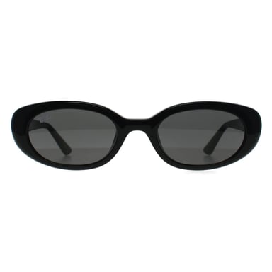 Ray-Ban RB4441D Bio Based 667787 gepolijst zwart donkergrijs zonnebril