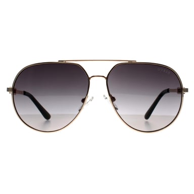 Guess GF6195 32B goud grijs gradiënt zonnebril